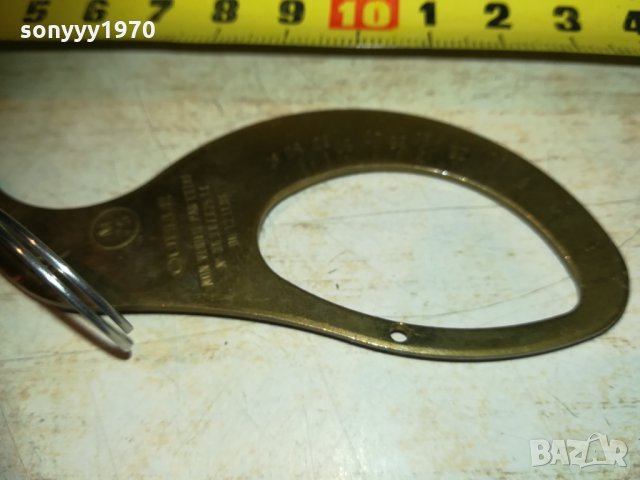 quelle m75-мед/месинг-внос франция, снимка 3 - Колекции - 30328092