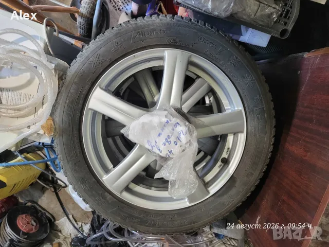 Джанти с гуми Michelin  17 цола смъкнати от Пежо. 7J  x  17   H2     , снимка 15 - Гуми и джанти - 56074523