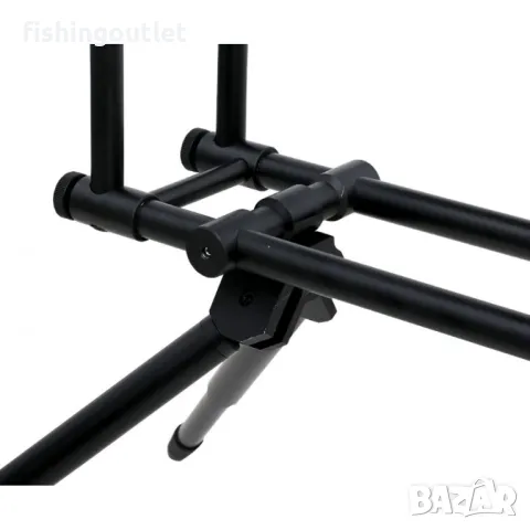 Шаранска стойка за 5 въдици CARP PRO ROD POD Black Matt, снимка 2 - Такъми - 48692605