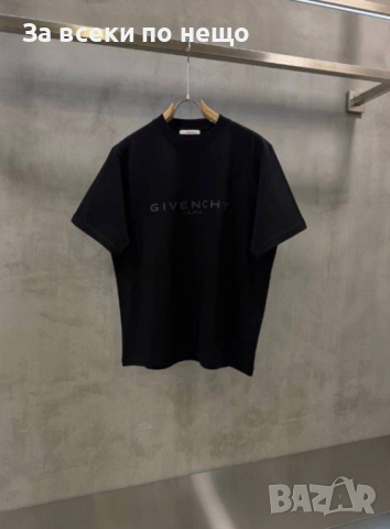 Givenchy Мъжка Черна Тениска👕Мъжка Блуза С Къс Ръкав В Черен Цвят Код Mens P.249