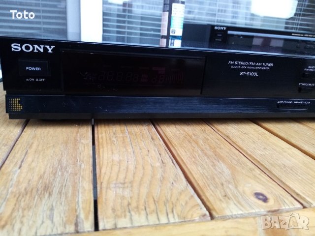 Стерео радио тунер Sony ST-S100l, снимка 2 - Аудиосистеми - 40712276