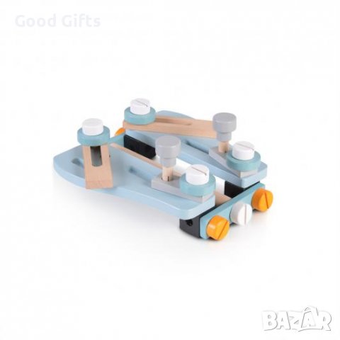 ДЕТСКИ ДЪРВЕН СЕТ С ИНСТРУМЕНТИ, снимка 3 - Образователни игри - 38534833