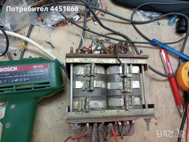 Понижаващ трансформатор от лабораторен тес, снимка 3 - Друга електроника - 52776111