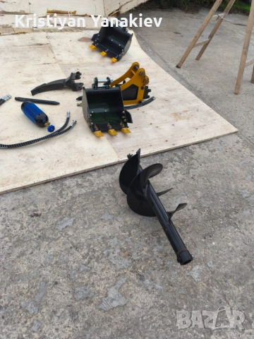 Чисто нов Мини Багер YT12 – Пълен Комплект!, снимка 4 - Индустриална техника - 52777408