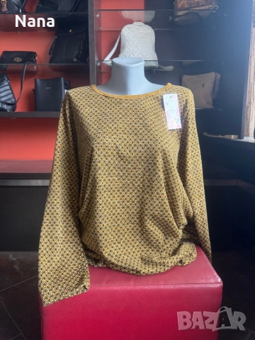 ВСИЧКО ПО 7€ ЗА БРОЙ ДАМСКИ БЛУЗИ И ТУНИКИ НАМАЛЕНИ!, снимка 11 - Блузи с дълъг ръкав и пуловери - 54182732