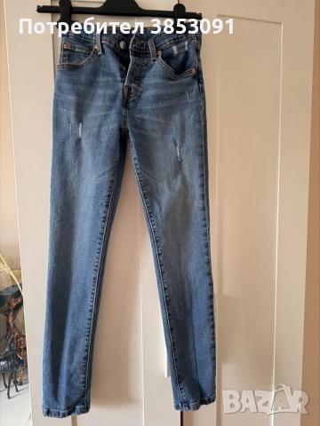 Оригинални дънки Levis 152 см, снимка 3 - Детски панталони и дънки - 55780237