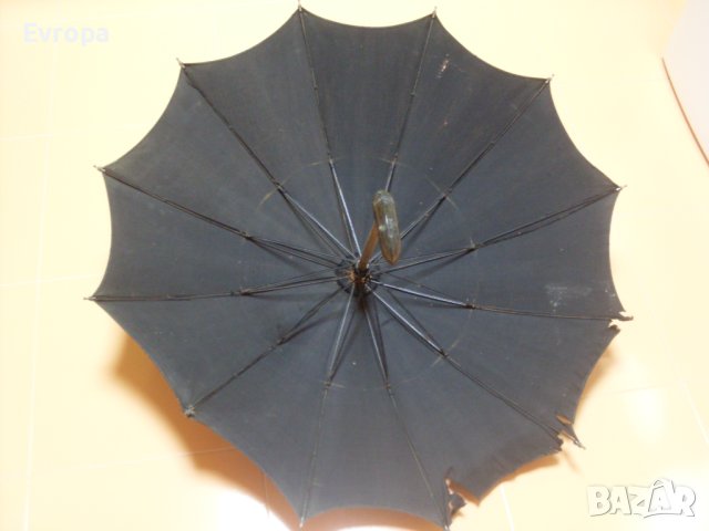 Стар чадър. , снимка 7 - Антикварни и старинни предмети - 44222871