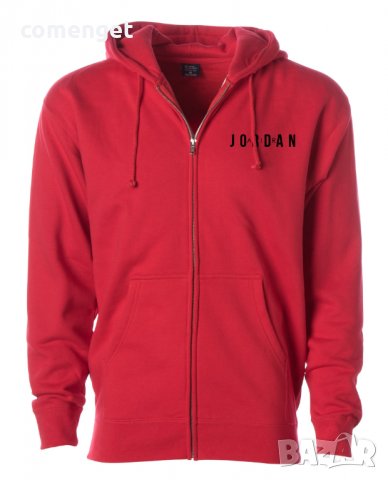 Суичър с цип горнище / ZIP Hoodie AIR JORDAN ДЖОРДАН. Или с ТВОЯ идея!, снимка 4 - Спортни дрехи, екипи - 30246191