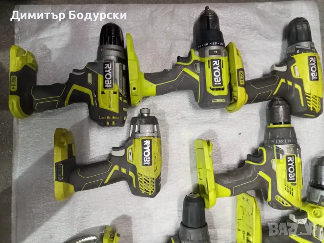 СЕТ  ОТ  Ryobi  винтоверт , снимка 2 - Винтоверти - 56277219