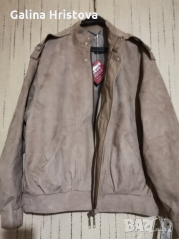 ЧИСТО НОВО  КОЖЕНО ЯКЕ РАЗМЕР XL , снимка 4 - Якета - 30369942