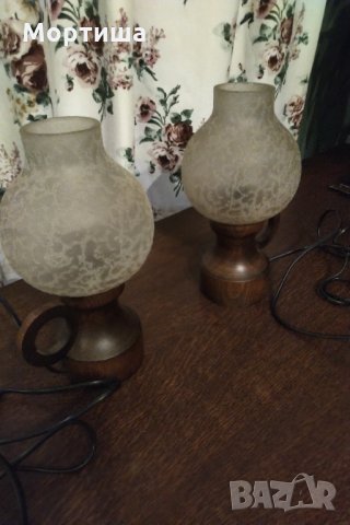  Арт деко великолепни настолни лампи, снимка 2 - Настолни лампи - 30121008