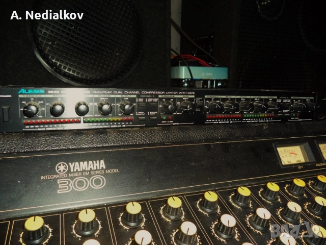 Alesis 3630 dual compressor,limiter,gate