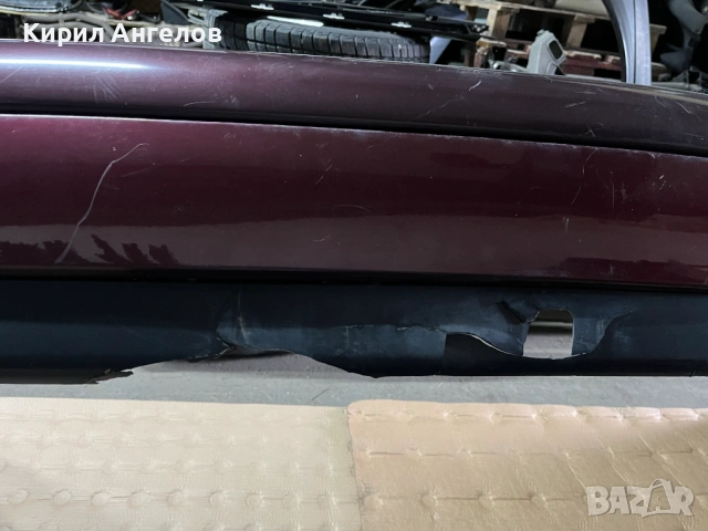 Задна броня за Mercedes E-class W210 Седан (преди фейс), снимка 4 - Части - 53899234