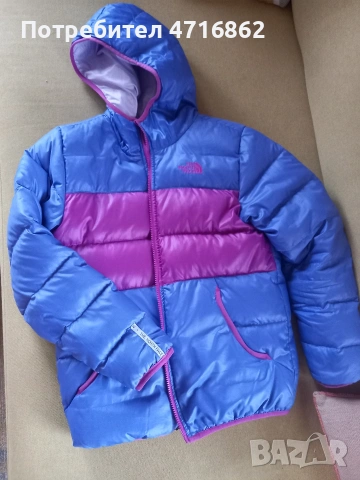 Дамска ДВУЛИЦЕВА пухенка The north face