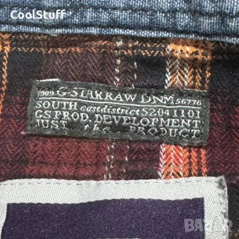 Мъжка Риза G-Star Raw Размер L, снимка 6 - Ризи - 53934886