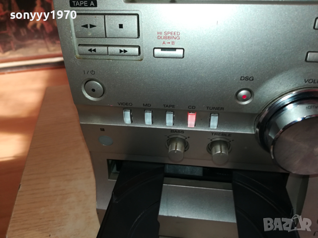 SONY CMT-CP2W CD TUNER REVERSE DECK X2-ВНОС SWISS 1003241700, снимка 9 - Аудиосистеми - 44698277