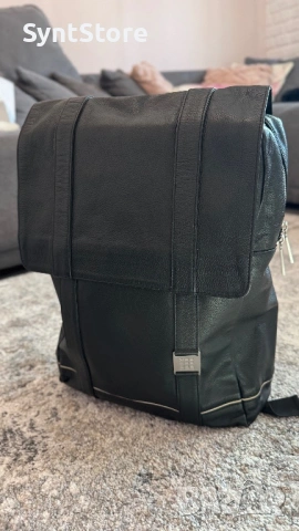 Оригинална кожена раница Moleskine – Естествена кожа (Classic Leather), снимка 12 - Чанти - 53048261