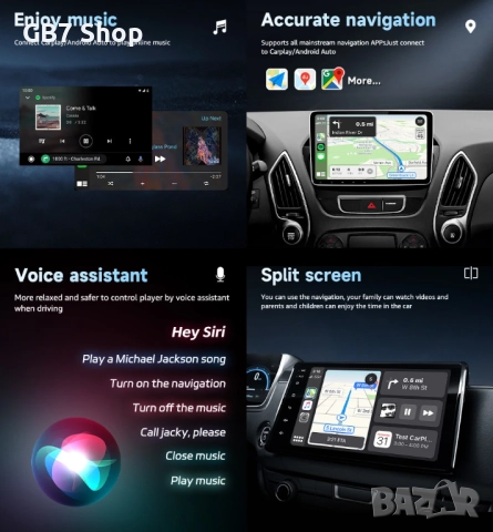 Безжичен Apple Wireless CarPlay & Android Auto Конвертор – Преобразува кабелна връзка на вашият теле, снимка 4 - Аксесоари и консумативи - 52740337