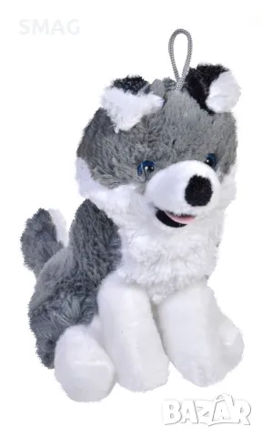 Плюшено куче хъски 20 см S_1139150