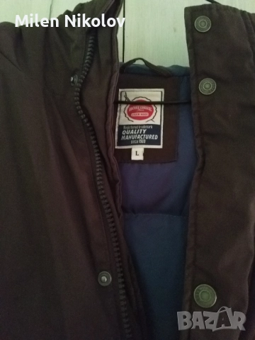 Мъжко зимно яке с качулка , снимка 2 - Якета - 51674787