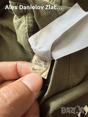 Оригинална мъжка тениска Nike "Just Do It" Safari Swoosh, Размер M, снимка 3 - Тениски - 55770721