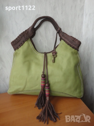 Fossil/нова/естествена кожа/дамска чанта