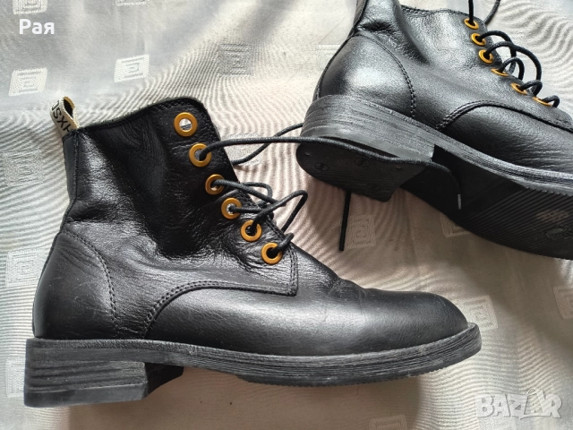 Дамски / Детски боти 100 % кожа Hommerson, снимка 6 - Дамски боти - 51837377