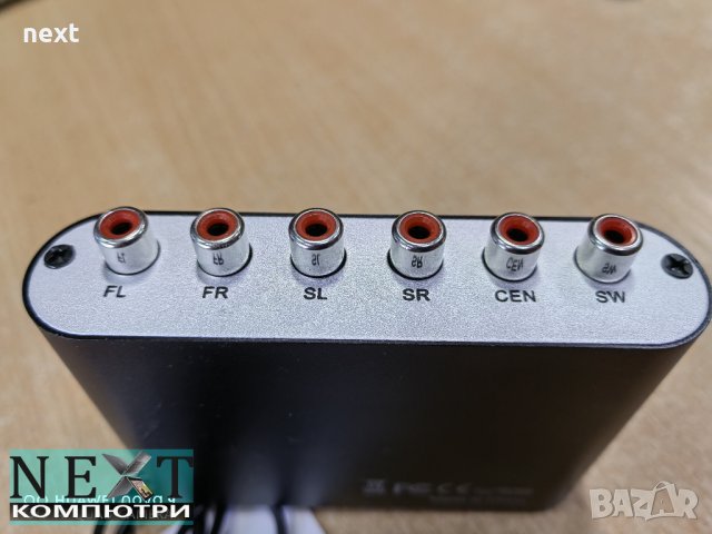5.1 Surround Цифрово Аналогов ДAK DAC "HD Audio Rush" 120db + Гаранция, снимка 6 - Други - 39136814