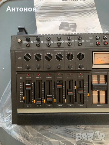 JVC MI-500 миксер, снимка 2 - Ресийвъри, усилватели, смесителни пултове - 54300880