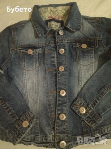 Дънково яке NEXT, снимка 2 - Детски якета и елеци - 36719918