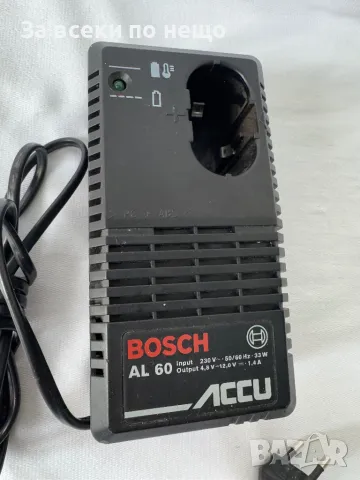 Оригинално зарядно за винтоверт Bosch 4.8V - 12V  , Bosch AL 60, снимка 4 - Винтоверти - 49256814
