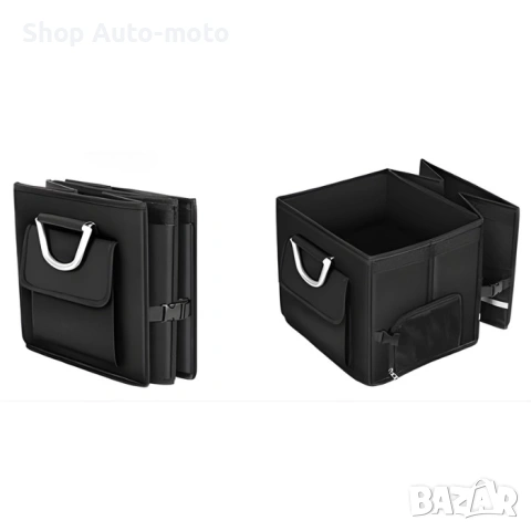 Органайзер за багажник Automat-сгъваем, 50x35x30см, Черен, снимка 5 - Аксесоари и консумативи - 53967297