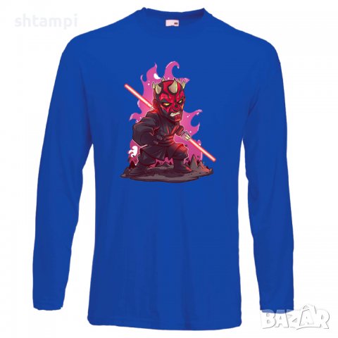 Мъжка тениска Star Wars Darth Maul Star Wars Игра,Изненада,Подарък,Геймър, , снимка 7 - Тениски - 36808691