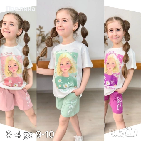 Летни комплекти за момиче , снимка 2 - Детски комплекти - 53141750