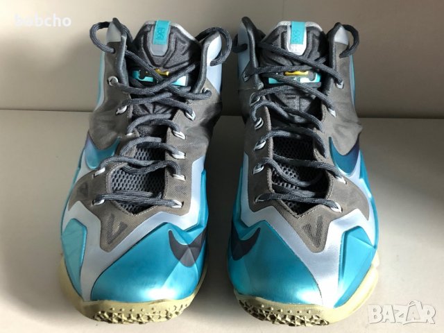 Nike LeBron 11 XI Gamma Blue 616175-401Gently, снимка 2 - Спортни обувки - 38614881