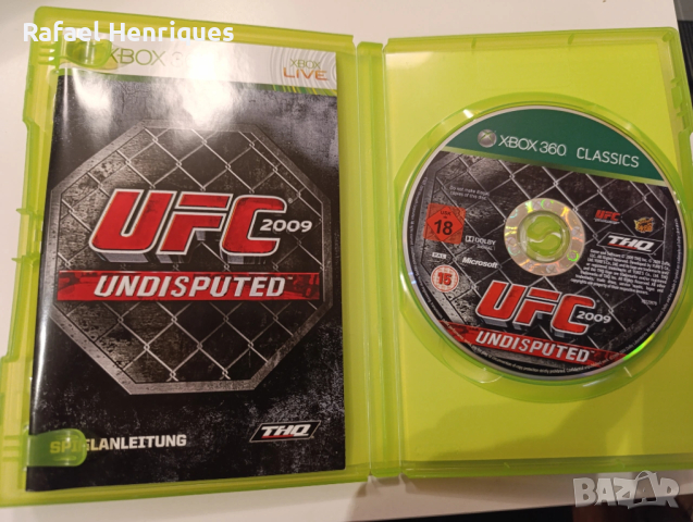 Xbox 360 Classics - UFC 2009, снимка 3 - Игри за Xbox - 53298326