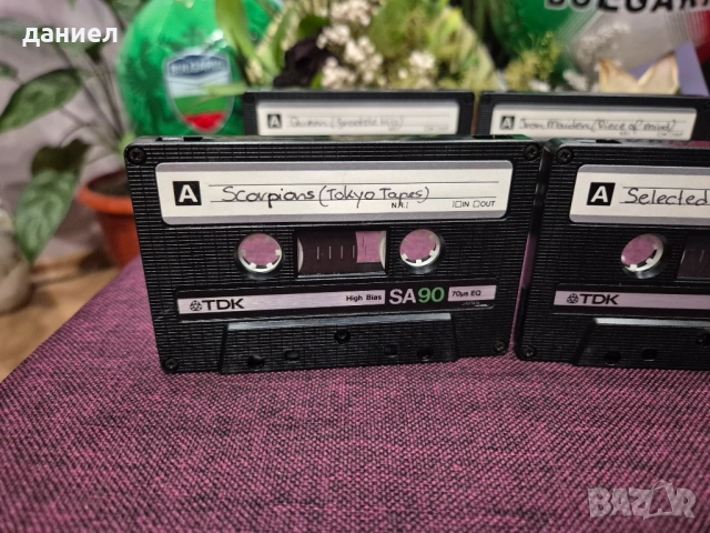 Аудио касети TDK SA90 - Scorpions, Eurithmics, Iron Maiden, Led Zeppelin, Queen, Sting и др., снимка 3 - Аудио касети - 53945777