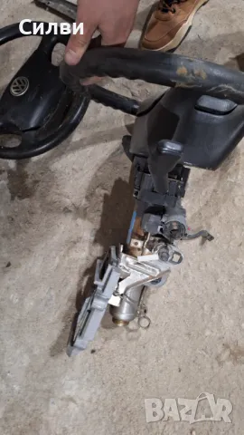 Кормилна конзола с волан аербек ръчки ключове контактен ключ за Пасат Б5 от Vw Passat B5, снимка 10 - Части - 49018161