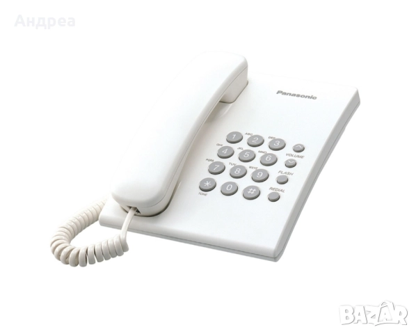 НОВ! Телефон Panasonic KX-TS500FX, снимка 2 - Стационарни телефони и факсове - 51742055
