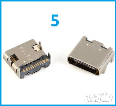 USB Type-C Female , 24р / 16р / 6p - конектор , букса, снимка 6 - Ремонт на друга електроника - 40051789