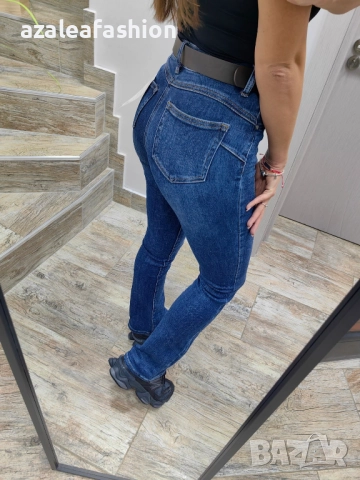 Дамски дънки с колан, снимка 7 - Дънки - 52732928