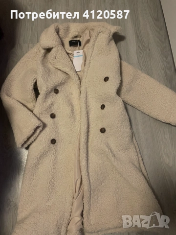 Палто Теди ново