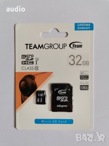 Карта памет Team Group 32GB Micro SD