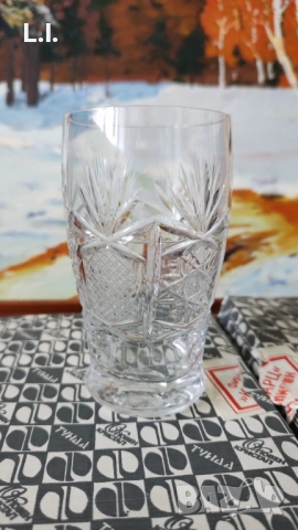 Български оловен кристален сервиз 