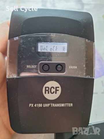 ✅ПРОФЕСИОНАЛНИ ЗВУКОВИ ТРАНСМИТЕРИ/МИКРОФОНИ RCF PX 4100 UHF❗, снимка 6 - Микрофони - 51361512