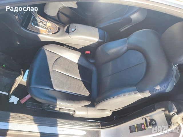 Салон от Мерцедес W209 кожен черен 