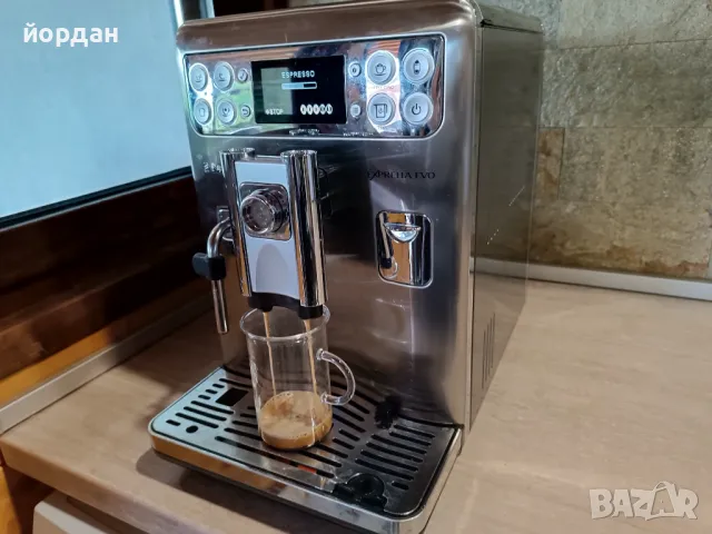 Кафемашина Saeco Exprelia Evo, снимка 4 - Кафемашини - 50179120