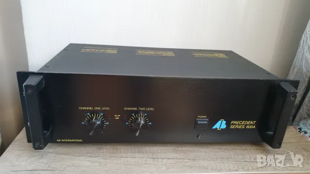 Професионален усилвател AB International Precedent Series 600, снимка 6 - Аудиосистеми - 47856386