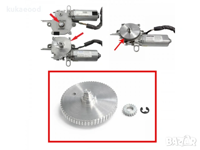 Зъбно колело за мотор на люк за Mercedes CLK W209, снимка 5 - Части - 54051980