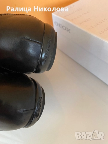 Мъжки кожени обувки Geox 40 номер, снимка 7 - Маратонки - 51483009